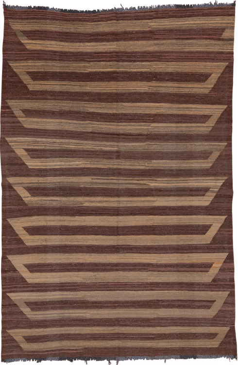 Vintage Kilim Area Rug (5' x 8')